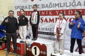 Elif Masal Şensoy Karate Türkiye Şampiyonası’nda Altın Madalya Kazandı