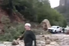 Isparta Antalya Yolunda Heyelan: Dev Kayalar Ulaşımı Durdurdu