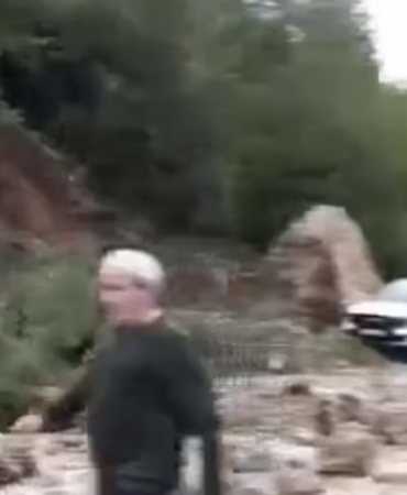 Isparta Antalya Yolunda Heyelan: Dev Kayalar Ulaşımı Durdurdu
