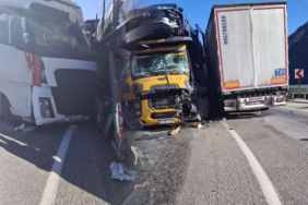 Isparta-Antalya Yolunda İki Tır Çarpıştı: Sürücüler Yaralandı