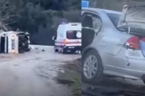 Isparta Eğirdir'de Kaza: Otomobil ve Kamyonet Çarpıştı 5 Yaralı