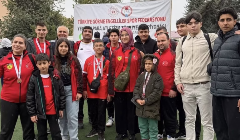 Isparta Görme Engelliler Spor Kulübü'nden Şampiyonada 19 Madalya