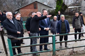 Isparta Valisi Erin, Aşağı Gökdere'deki Taşkın Bölgesinde İncelemelerde Bulundu