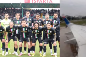 Isparta32spor Kafilesini Taşıyan Uçakta Tekerlek Patladı: Büyük Tehlike