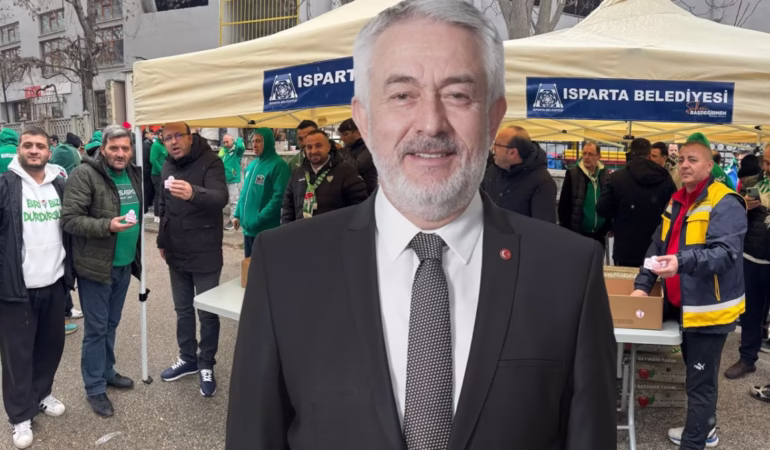 Isparta’da Dostluk Rüzgarı: Başkan Başdeğirmen’den Bursa Taraftarına Jest