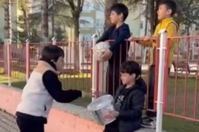 Minik Taraftarlardan Isparta 32 Spor'a Renkli Destek Gösterisi