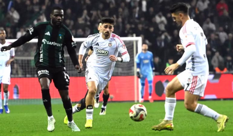 Ziraat Türkiye Kupası: Kocaelispor Beşiktaş Maçı 1-1 Bitti