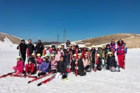 Eğirdirli Öğrenciler Davraz'da İlk Kez Kayak Heyecanı Yaşadı