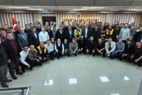 Isparta Belediye Başkanı Şükrü Başdeğirmen Personeliyle Bayramlaştı