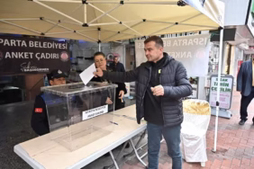 Isparta Cumhuriyet Caddesi İçin Halk Oylaması Başladı