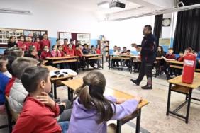 Isparta'da 37 Bin Öğrenciye İtfaiyeden Uygulamalı Yangın Eğitimi