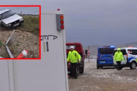 Isparta'da Karavan ve Otomobil Çarpıştı: 1'i Ağır 3 Yaralı