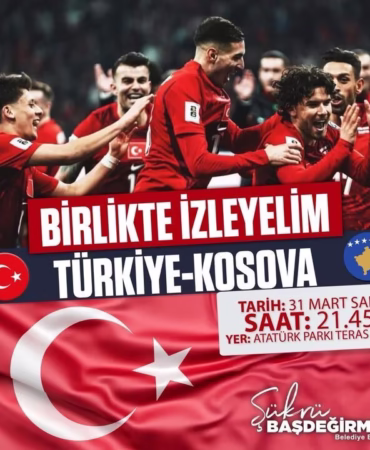 Isparta’da Milli Maç Heyecanı İçin Dev Ekran Kuruluyor