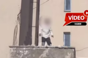 Isparta'da Okul Balkonuna Çıkan Öğrenciye Taşlı Saldırı