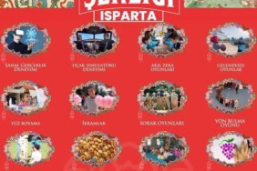 Isparta'da Teravih Sonrası Gençler ve Çocuklar İçin Ramazan Şenliği