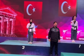 Ispartalı Taekwondocu Nazike Nur Yazıcı'dan Avrupa İkinciliği