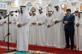 Katar'da Şehit Düşen Türk ve Katarlı Personel İçin Doha'da Cenaze Töreni