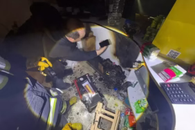 Pirimehmet Mahallesi'nde Korkutan Market Yangını