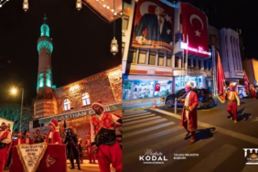 Yalvaç'ta Bayram Coşkusu Mehteran Yürüyüşüyle Kutlandı