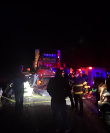 Antalya-Isparta Karayolunda Feci Kaza: 1 Ölü, 4 Yaralı