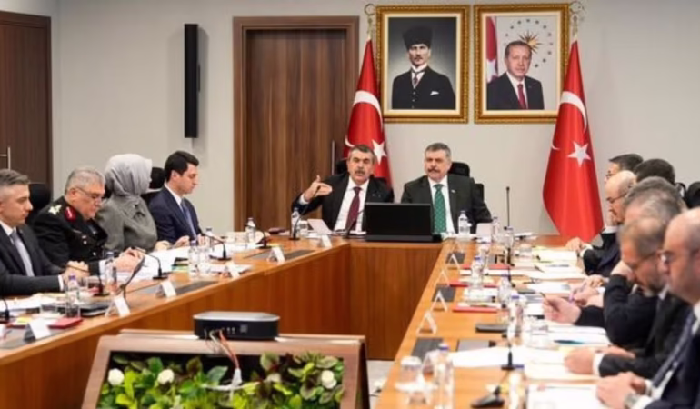 Bakanlardan Tüm İllerin Vali ve Milli Eğitim Müdürleriyle Toplantı