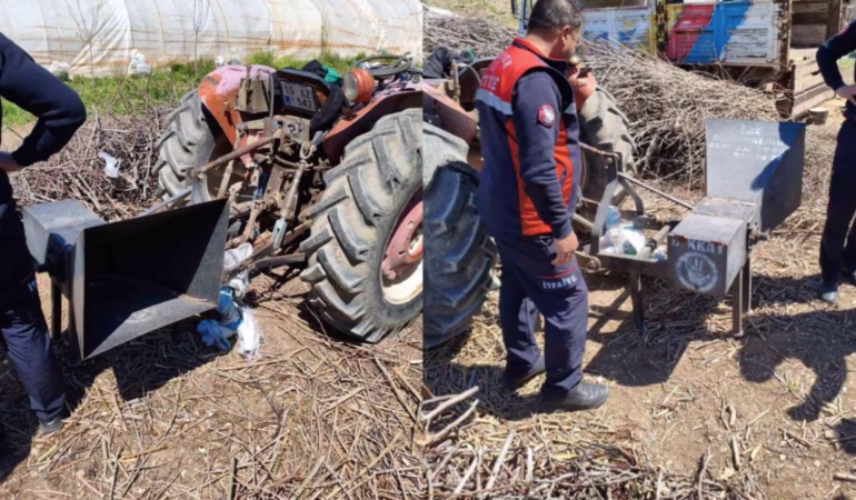 Burdur'da Korkutucu Kaza: Traktör Şaftına Sıkışan Kadın Kurtarıldı
