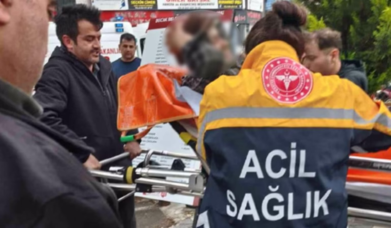 Çay bahçesinde bıçaklı kavga: 1 yaralı