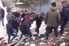 Eğirdir’de Emla Yüklü Tır Sulama Kanalına Uçtu: Sürücü Yaralandı