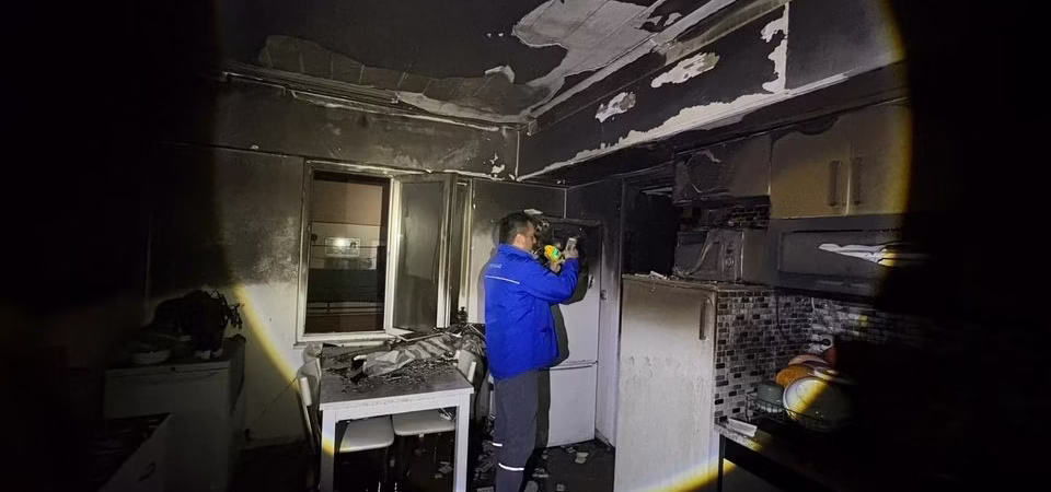 Hızırbey Mahallesi'nde Korkutan Ev Yangını: İtfaiyeden Anında Müdahale