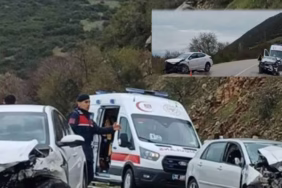 Isparta Eğirdir'de Zincirleme Trafik Kazası: Üç Yaralı