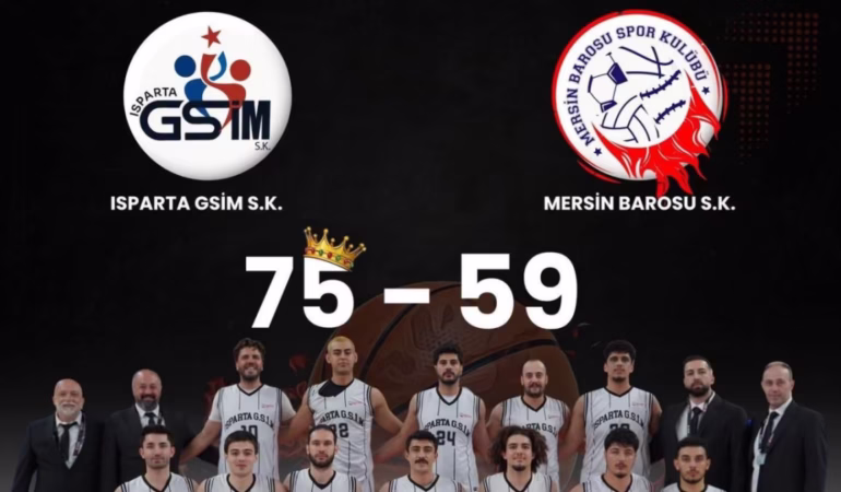 Isparta Gençlik Spor, Mersin Barosu'nu 75-59 Yenerek Hedefe Yürüyor