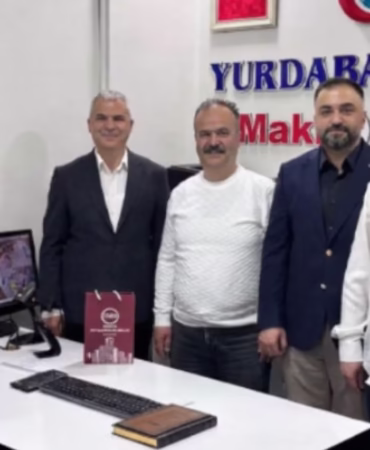 Isparta Müteahhitler Birliği'nden Yurdabak İnşaat'a İş Birliği Ziyareti