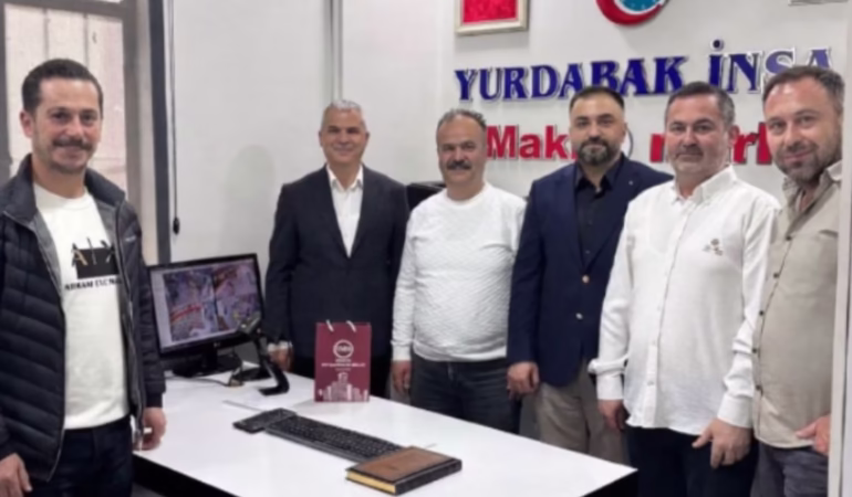 Isparta Müteahhitler Birliği'nden Yurdabak İnşaat'a İş Birliği Ziyareti