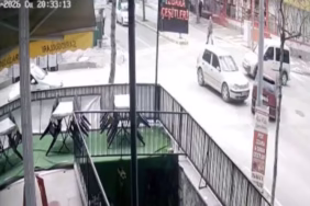 Isparta Nur Pide Kavşağı'nda Meydana Gelen İlginç Kaza Kamerada