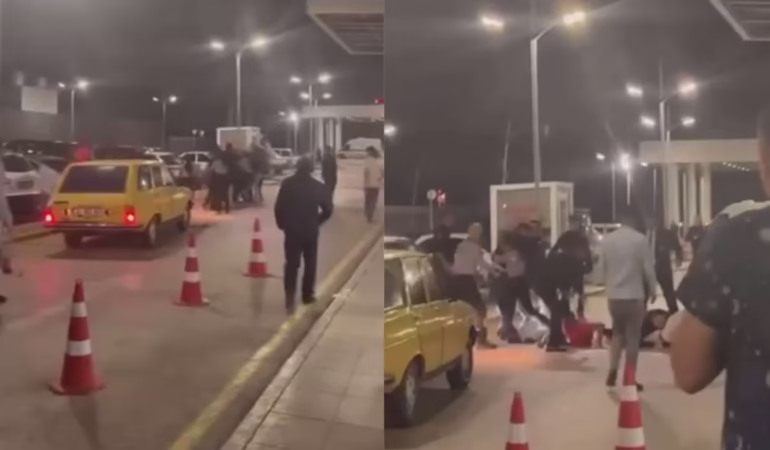 Isparta Şehir Hastanesi Acilinde Korku Dolu Anlar: Tekme Tokat Kavga Kamerada