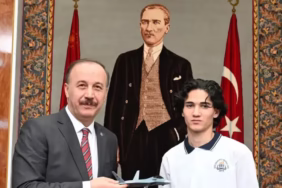 Isparta Valisi Erin'den Tasarım Şampiyonu Öğrencilere Ödül