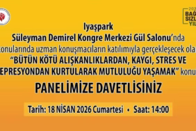 Isparta'da Kaygı ve Bağımlılıktan Kurtuluş Paneline Büyük İlgi
