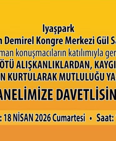 Isparta'da Kaygı ve Bağımlılıktan Kurtuluş Paneline Büyük İlgi