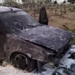 Isparta'da Park Halindeki Otomobilde Çıkan Yangın Korkuttu