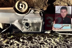 Isparta'da Şarampole Devrilen Otomobilin Sürücüsü Hayatını Kaybetti