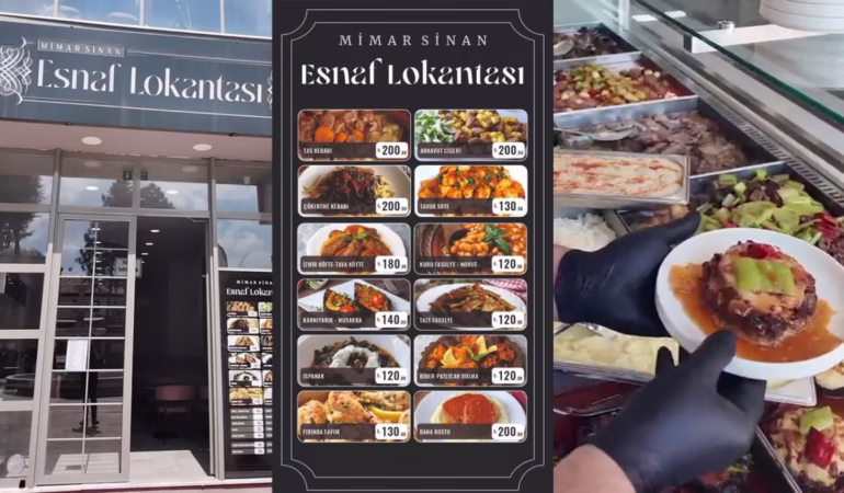 Isparta'da Uygun Fiyatlı Esnaf Lokantasına Vatandaşlardan Yoğun İlgi