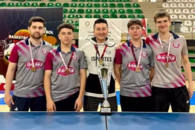 Ispartes Masa Tenisi Takımı 3. Lig'de Türkiye Şampiyonu Oldu