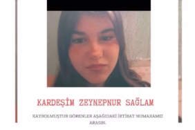 Kayıp Genç Kız her yerde aranıyor