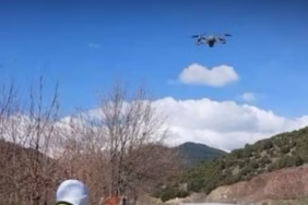 Kazak Tünelleri Güzergahında Drone Destekli Trafik Denetimi