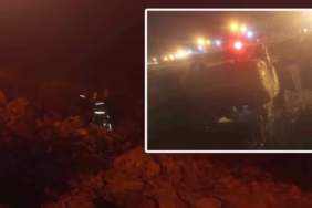 Konya-Isparta Yolunda Feci Kaza: Otomobil Göl Kenarına Uçtu, 1 Yaralı