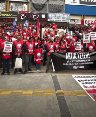 Öğretmenler meydana indi Artık yeter