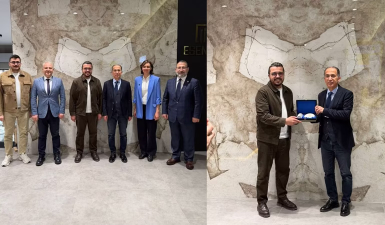 SDÜ Rektörü Saltan'dan Isparta Esen Yapı'ya Yatırım Ziyareti