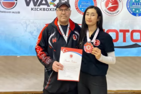 Sinem Sarıyıldız Kickboks Türkiye Şampiyonası'nda İkinci Oldu