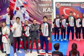 Türkiye Karate Premier Liginde Ahmet Mert Karakaş'tan Bronz Madalya