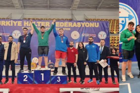 U15 Halter Şampiyonası'nda Ispartalı Mücahit Samed'den Altın Madalya